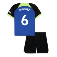 Tottenham Hotspur Davinson Sanchez #6 Udebanesæt Børn 2022-23 Kortærmet (+ Korte bukser)